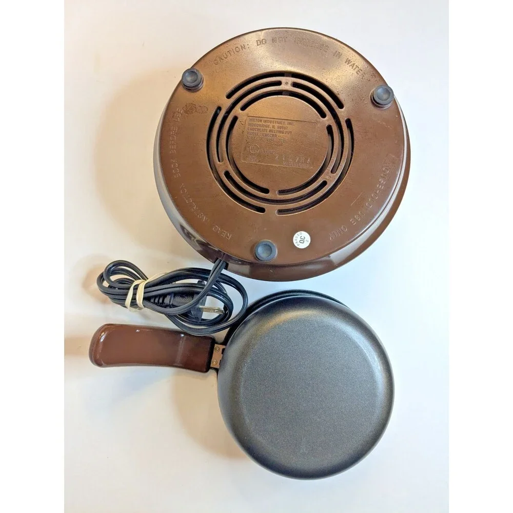 Wilton Chocolate Pro CM520A Electric Melting Pot Brown Candy Fondue Tested Works